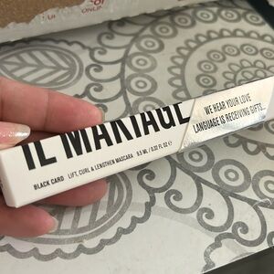 IL MAKIAGE Black Card Lift, Curl, & Lengthen Mascara Full Size New in Box